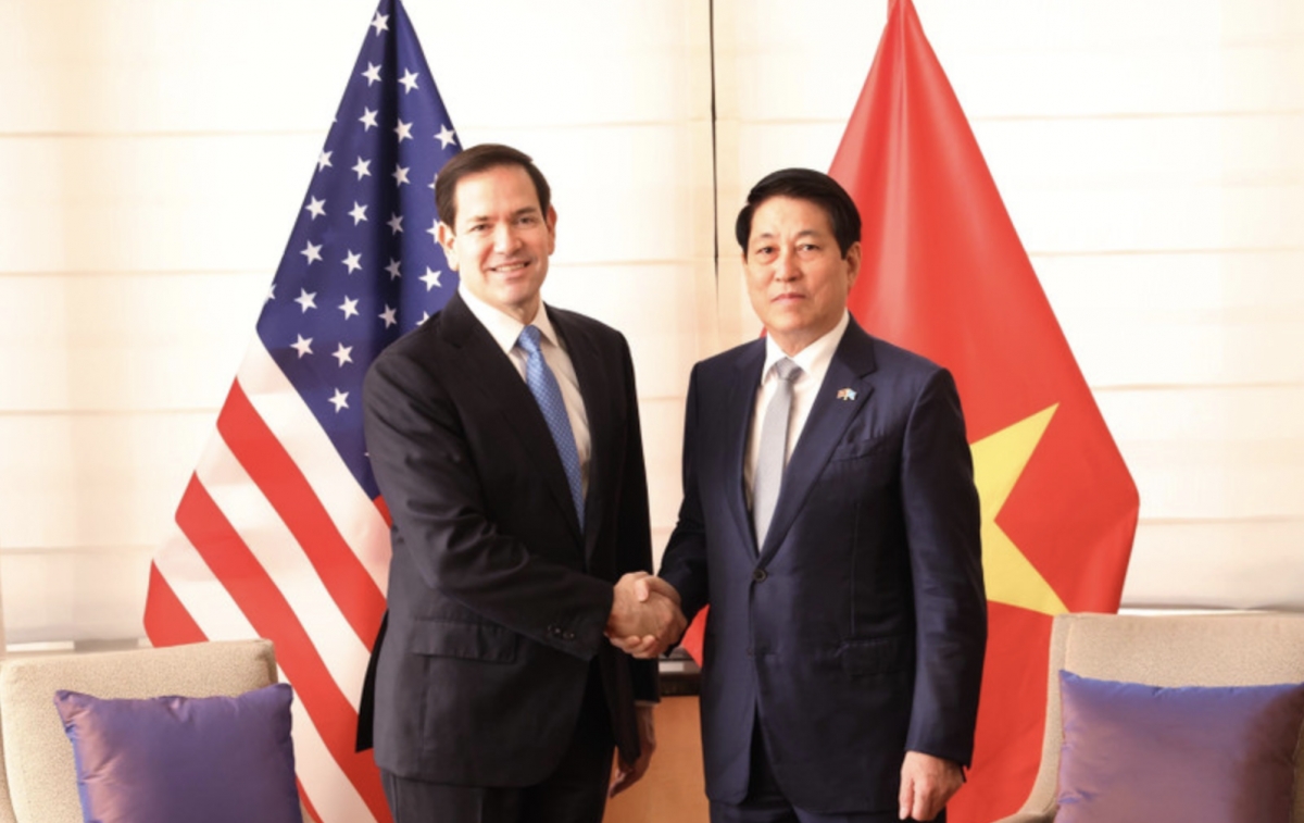 President Luong Cuong receives US Secretary of State